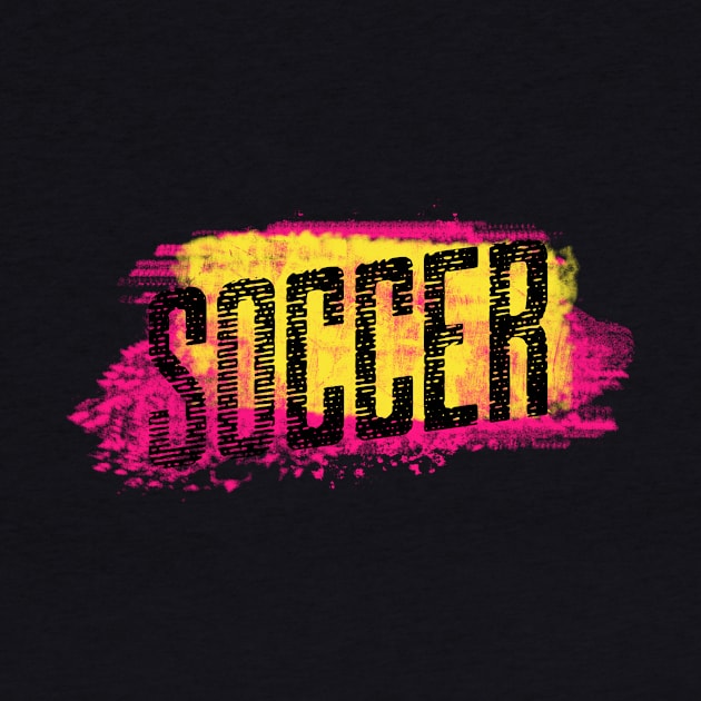 Soccer fan by Art master